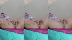 Jilbab Siap Ukur Colmek Dildo 2